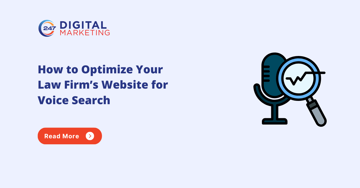 How to Optimize Your Law Firms Website for Voice Search