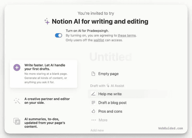 Notion AI